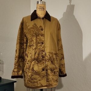 Vintage Ralph Lauren Equestrian Barn Chore Coat The Hunt